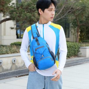 Men's Lightweight Outdoor Trendy Nylon Multifunctional Waist Bag